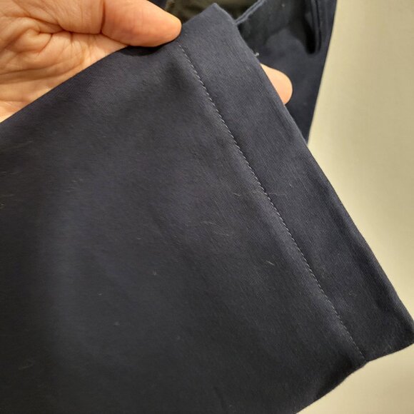 Bruun and Stengade Cotton Spandex Navy Chino Men's Pants Size 36 - Picture 13 of 14